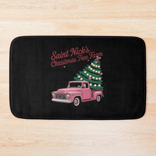 Item preview, Coquette Christmas Tree Truck  St Nick’s Tree Farm Retro designed and sold by MinaReinger.