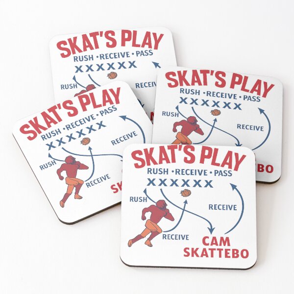 Item preview, Skat's Playbook – Cam Skattebo Illustrated Play Diagram designed and sold by closettycoot.