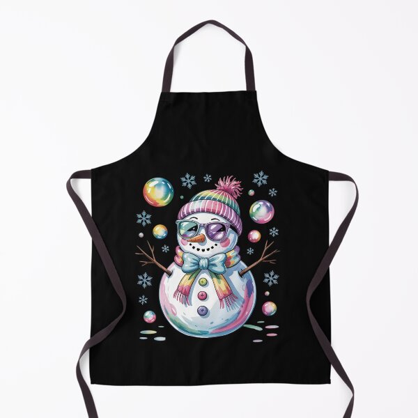 Item preview, Coloful Glitter Coquette Snowman Christmas designed and sold by RayArmstrong.