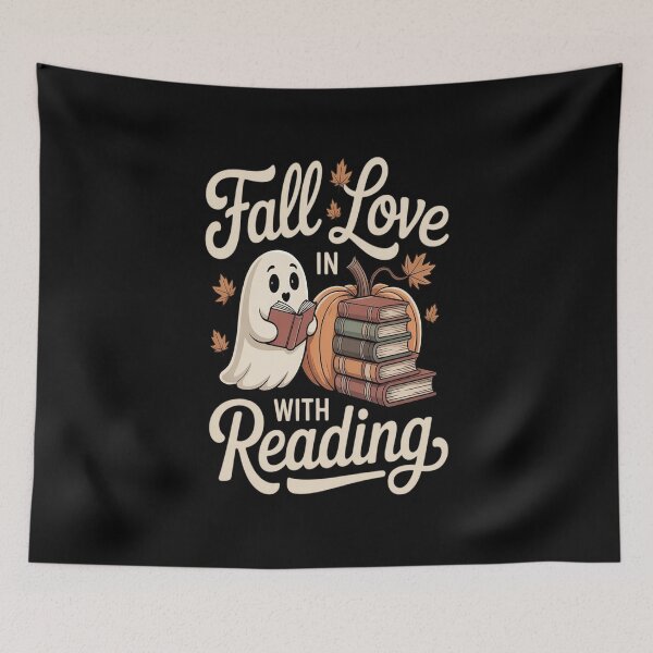 Item preview, Fall In Love With Reading Autumn Librarian Cute Book Lover designed and sold by VladoZork.