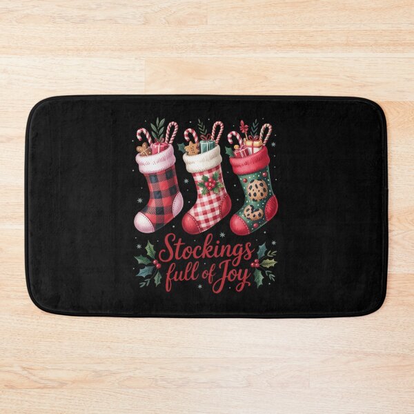 Item preview, Christmas Stockings   Festive Plaid Leopard Holiday Sublimation designed and sold by AmparoBoyle.
