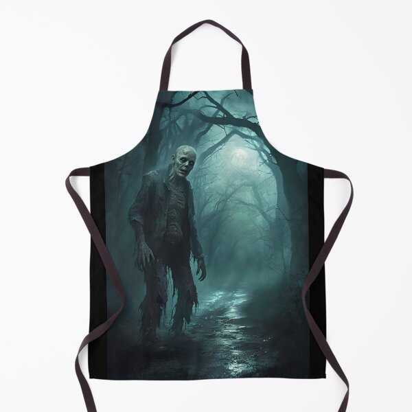 Item preview, Zombie on Nighttime Forest Pathway designed and sold by NightTimeJ.