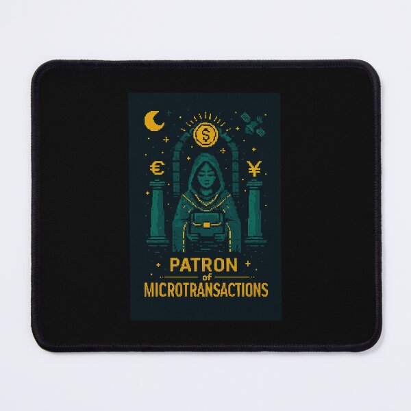 Item preview, 404 Mythos: Patron of Microtransactions designed and sold by CTRL+ALT+Divine.
