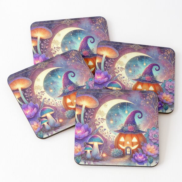 Item preview, Moonlit Pumpkin Hollow designed and sold by Dream Bloom Gallery.