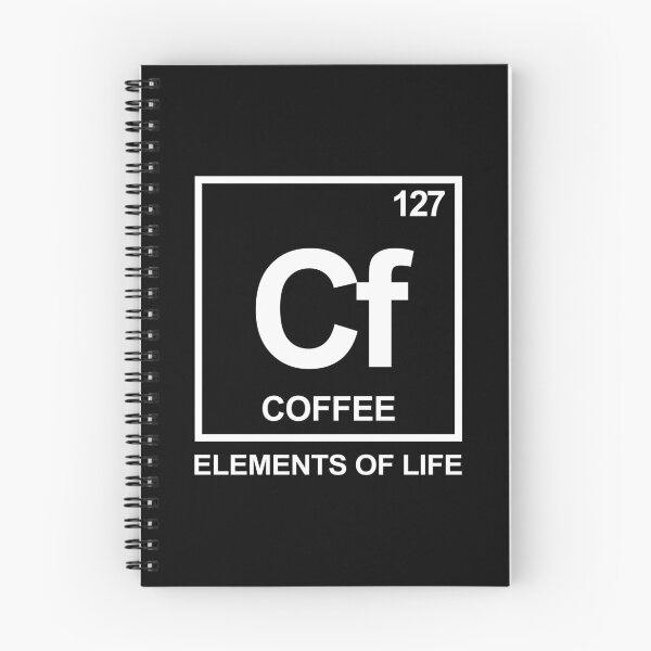 Item preview, Elements of life: 127 coffee Periodic table of coffee designed and sold by PhrasesTheThird.