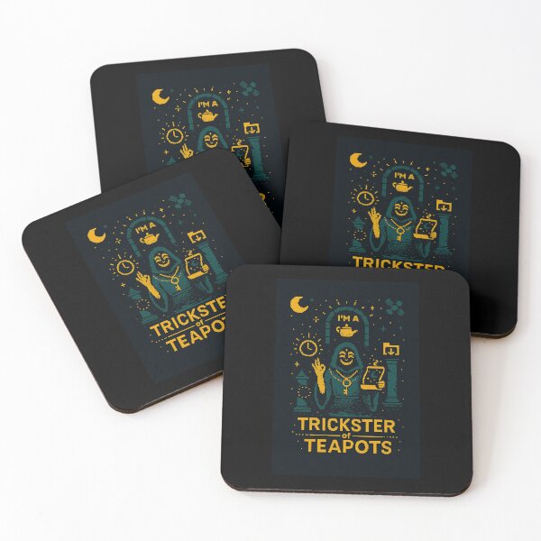 Item preview, 404 Mythos: Trickster of Teapots designed and sold by CTRL+ALT+Divine.