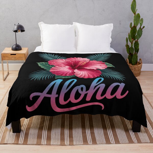 Item preview, Aloha Hawaiian Islands Hawaii Surf Hibiscus Flower Surfer designed and sold by HellD3vil-Art.