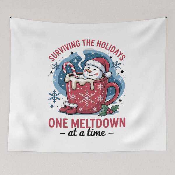 Item preview, Christmas Snowman In Coffee Cup designed and sold by RayArmstrong.