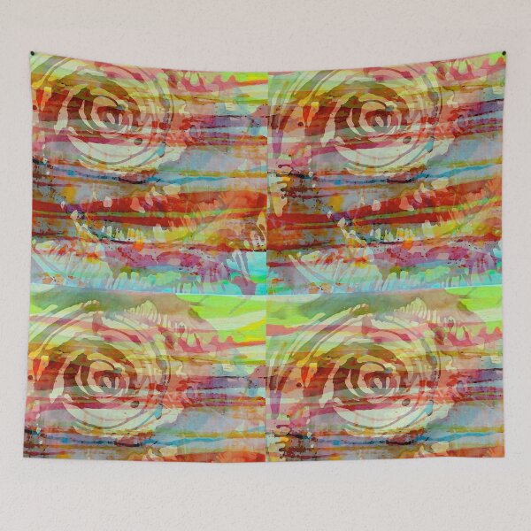 Item preview, Watercolor Abstract Swirl designed and sold by ViaARTfactory.