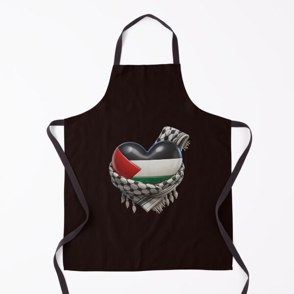 Item preview, Heart & Keffiyeh with Flag Colors Pattern ❤️??? designed and sold by LumeLush.
