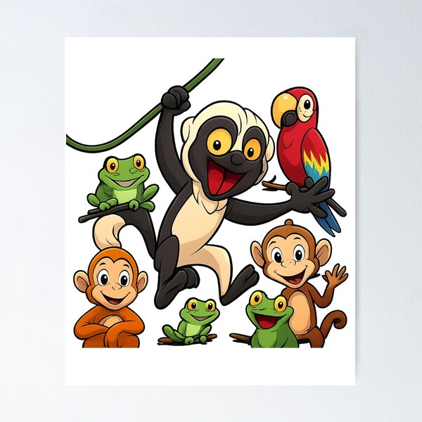 Item preview, Zoboomafoo & Jungle Friends designed and sold by closettycoot.