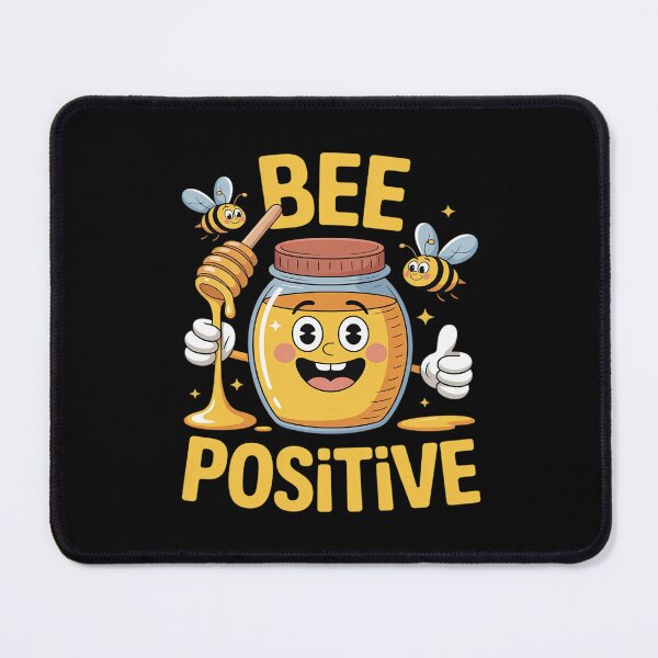 Item preview, Bee Positive Funny Honey Jar designed and sold by August4Laughs25.