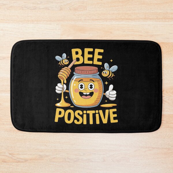 Item preview, Bee Positive Funny Honey Jar designed and sold by August4Laughs25.