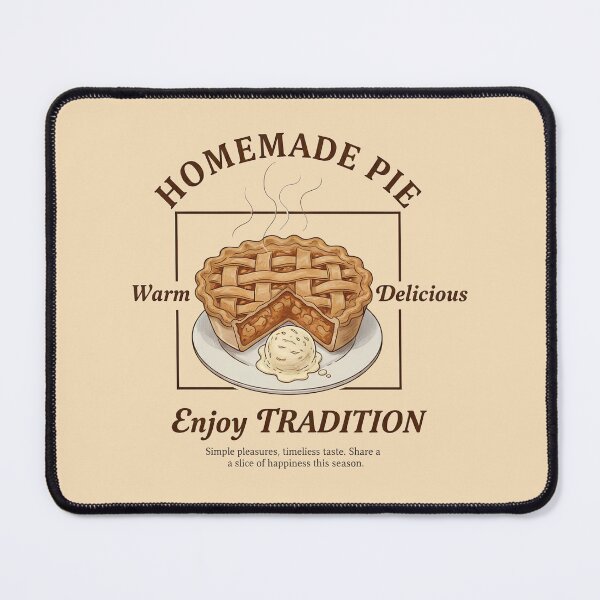 Item preview, Vintage Apple Pie & Ice Cream Dessert designed and sold by cozy corner co. .