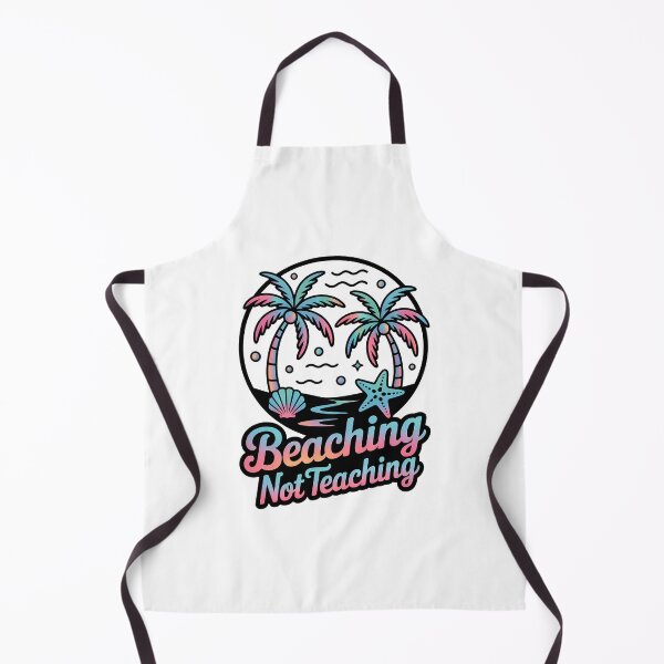 Item preview, Beaching Not Teaching Tie Dye Summer Teacher Beach Vacation designed and sold by HellD3vil-Art.