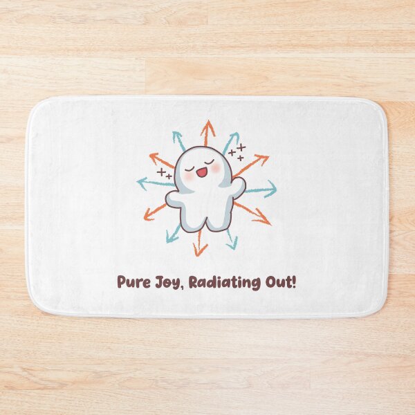 Item preview, Pure Joy, Radiating Out! Cute Sticker | Positive Vibes T-Shirt & Wellness Mug designed and sold by lilMimiStudio.