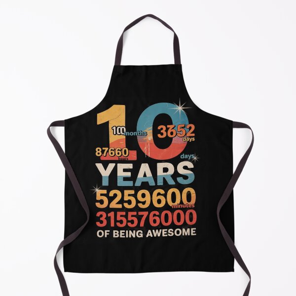 Item preview, 10th Birthday 10 Years Old 120 Months1  designed and sold by KonstanKoraner.