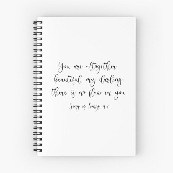 Item preview, You are altogether beautiful, my darling; there is no flaw in you.  designed and sold by corbrand.
