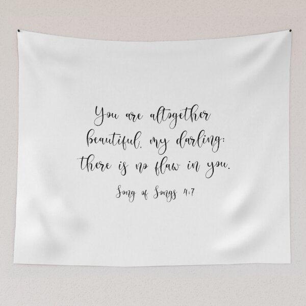 Item preview, You are altogether beautiful, my darling; there is no flaw in you.  designed and sold by corbrand.