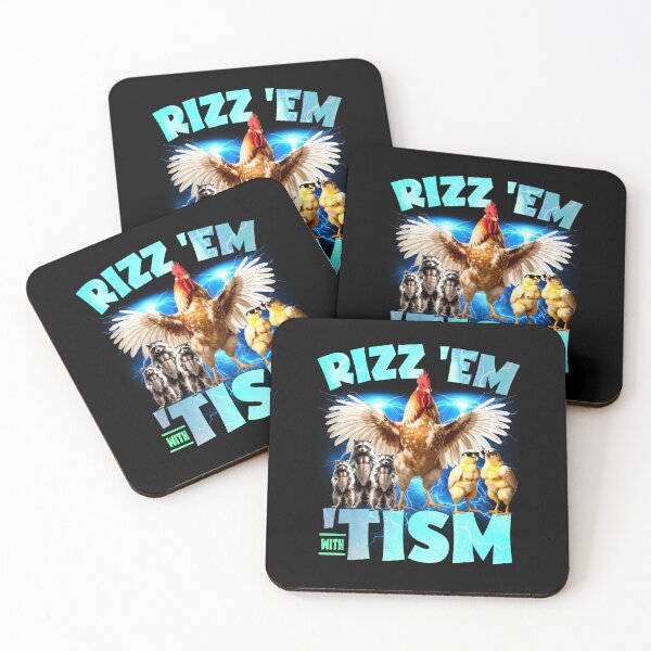 Item preview, Rizz 'Em with the 'Tism - Funny Meme Shirt designed and sold by bitcam18.