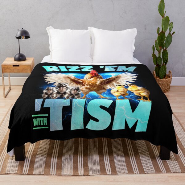 Item preview, Rizz 'Em with the 'Tism - Funny Meme Shirt designed and sold by bitcam18.