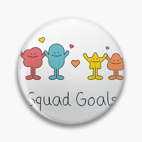 Item preview, Squad Goals Cute Matching T-Shirt | Best Friends Forever Gift Sticker & Aesthetic Group Apparel designed and sold by lilMimiStudio.