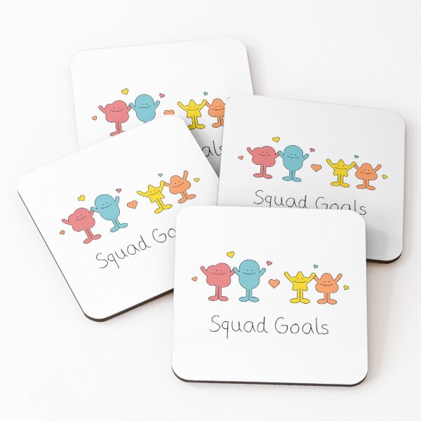 Item preview, Squad Goals Cute Matching T-Shirt | Best Friends Forever Gift Sticker & Aesthetic Group Apparel designed and sold by lilMimiStudio.