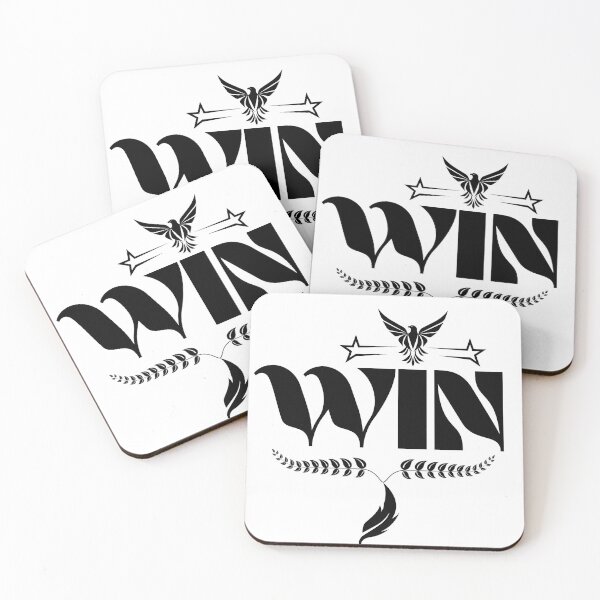 Item preview, WIN – Bold Motivational Design designed and sold by Riiisha.
