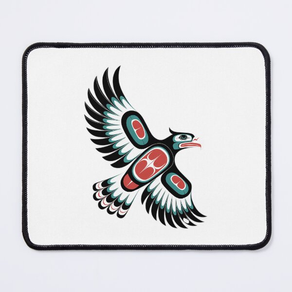 Item preview, Alaska Native American Art Tlingit Haida Eagle Tribal Clan designed and sold by PunkNation-Arts.