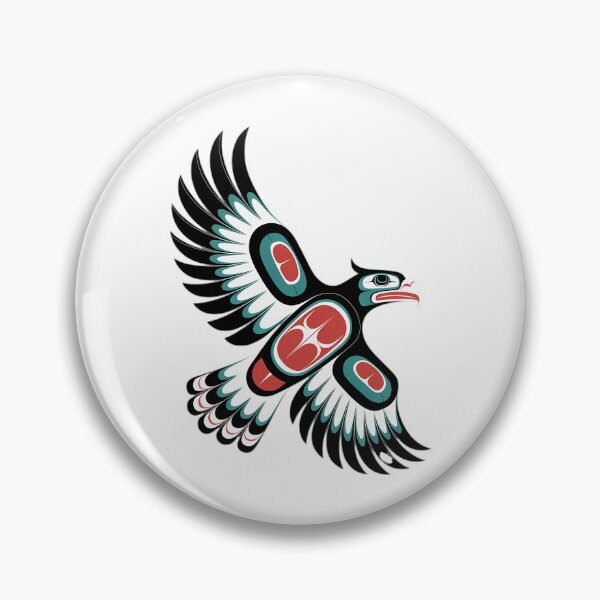 Item preview, Alaska Native American Art Tlingit Haida Eagle Tribal Clan designed and sold by PunkNation-Arts.