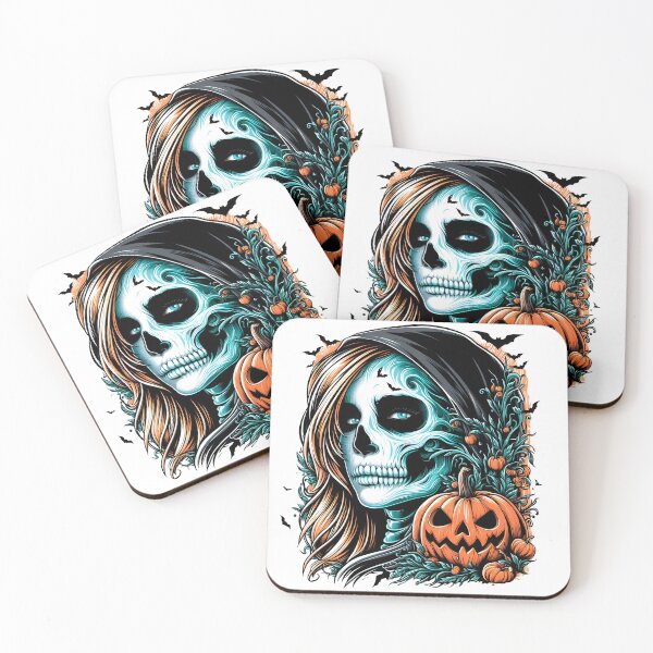 Item preview, Damsel skull designed and sold by SublimePixelHub.