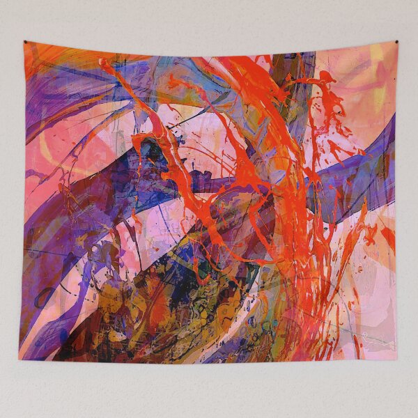 Item preview, Swirl Paint Abstract designed and sold by ViaARTfactory.