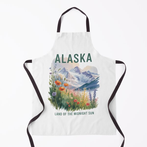 Item preview, Alaska Mountains Wildflowers Souvenir designed and sold by PunkNation-Arts.
