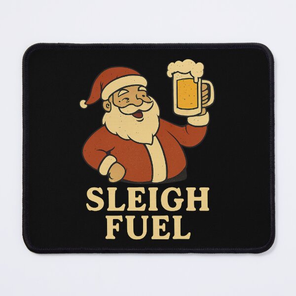 Item preview, Inappropriate Christmas, Sleigh Fuel Retro Christmas Drinking designed and sold by graphic-genie.