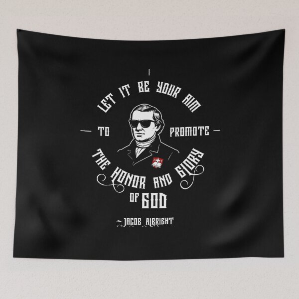 Item preview, Jacob Albright - Honor and Glory Quote (White) designed and sold by King Mediaworks.