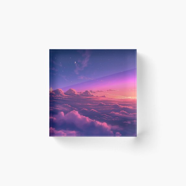 Item preview, Title: Anime Purple Hour Sunset designed and sold by Nytheris.