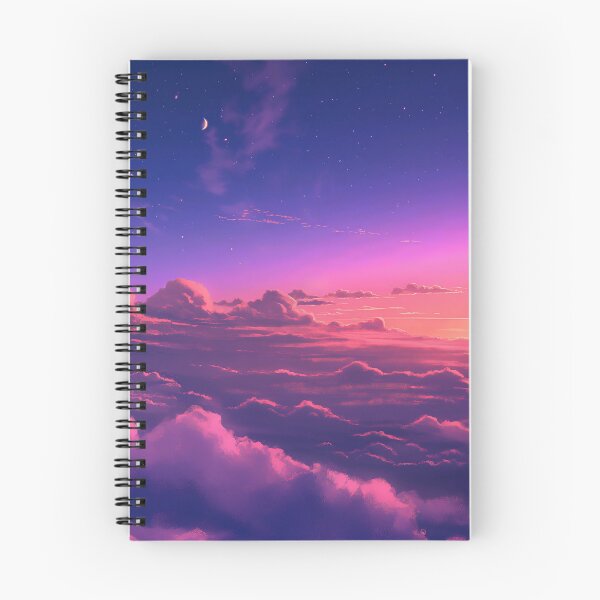 Item preview, Title: Anime Purple Hour Sunset designed and sold by Nytheris.