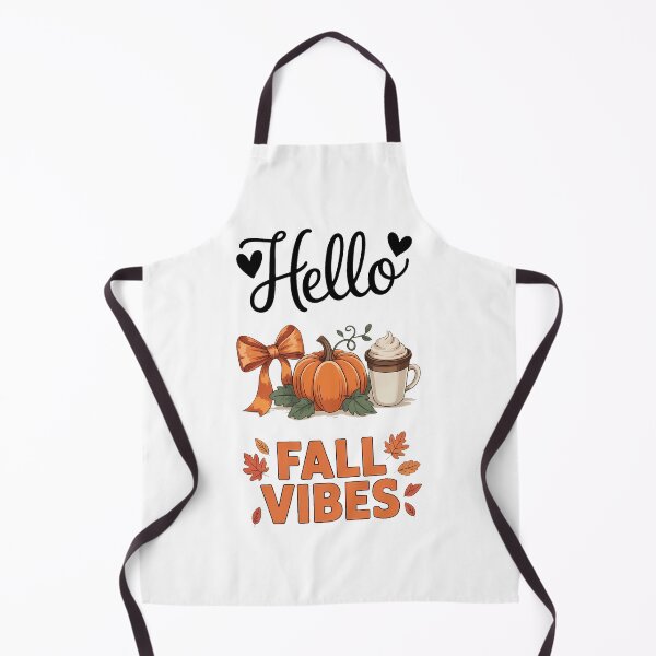 Item preview, Hello Fall Vibes Autumn Pumpkin Bow Coffee Cozy Fall Cute Seasonal designed and sold by Moon-Ape.