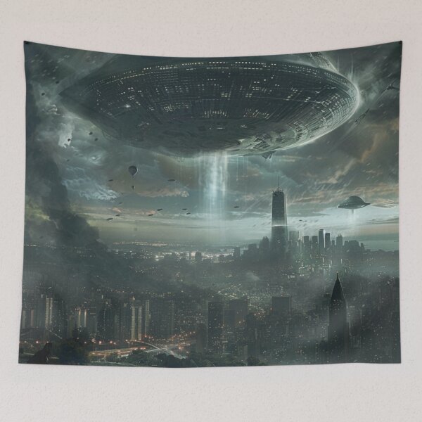 Item preview, When They Descend, The Alien Invasion Begins designed and sold by DJRob1337 Productions.