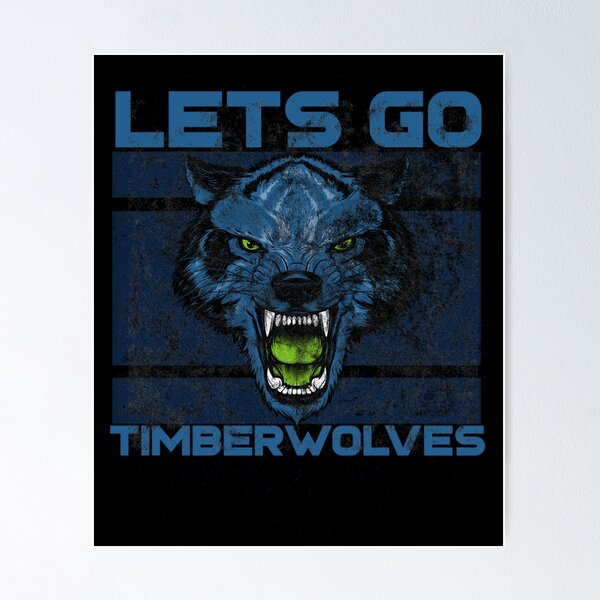 Item preview, Art - Minnesota Timberwolves designed and sold by Zenith767.