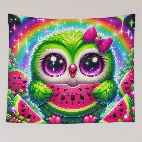 Item preview, Owl with watermelon designed and sold by Jbl55.