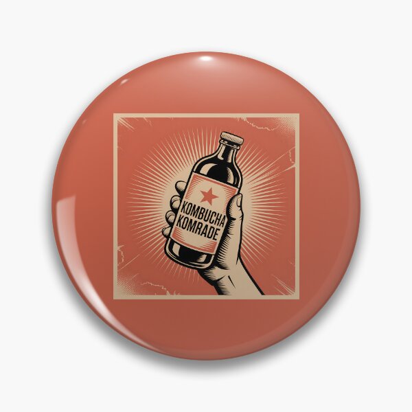 Item preview, Kombucha Komrade • Propaganda Poster Probiotic designed and sold by Blok45.
