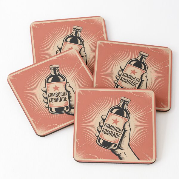 Item preview, Kombucha Komrade • Propaganda Poster Probiotic designed and sold by Blok45.