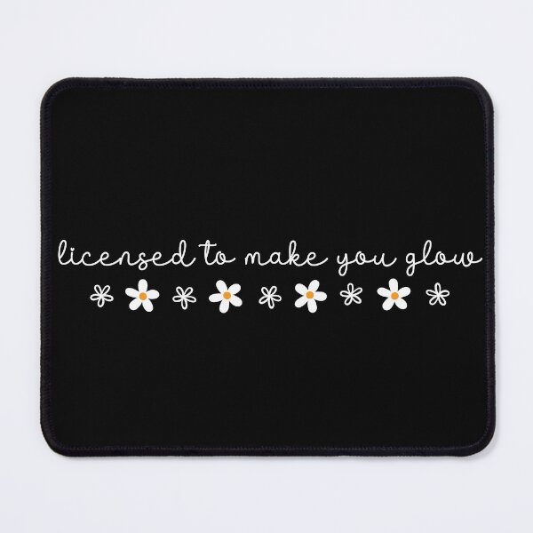 Item preview, Licensed To Make You Glow - Esthetician Hairstylist Beauty Professional Daisy Design designed and sold by MyMomentShirt.