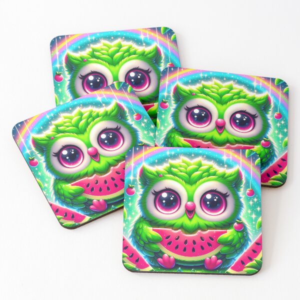 Item preview, Owl with watermelon  designed and sold by Jbl55.