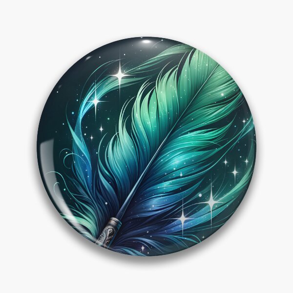 Item preview, Aurora Quill – The Feather of Starlit Words designed and sold by Buttonquill.