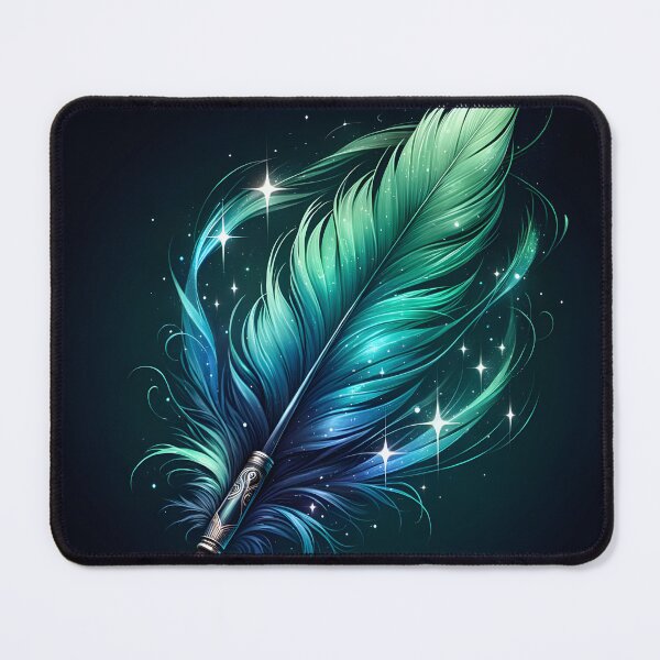 Artikelvorschau, Aurora Quill – The Feather of Starlit Words entworfen und verkauft von Buttonquill.