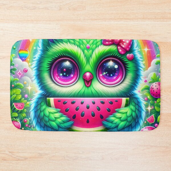 Item preview, Owl holding a watermelon  designed and sold by Jbl55.
