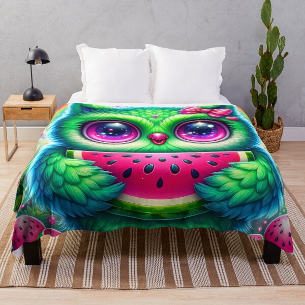 Item preview, Owl holding a watermelon designed and sold by Jbl55.