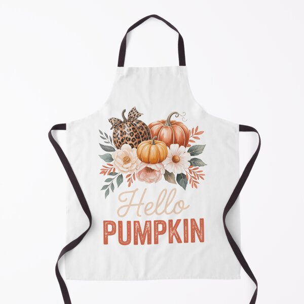 Item preview, Hello Pumpkin Leopard Print for Fall Thanksgiving designed and sold by Moon-Ape.